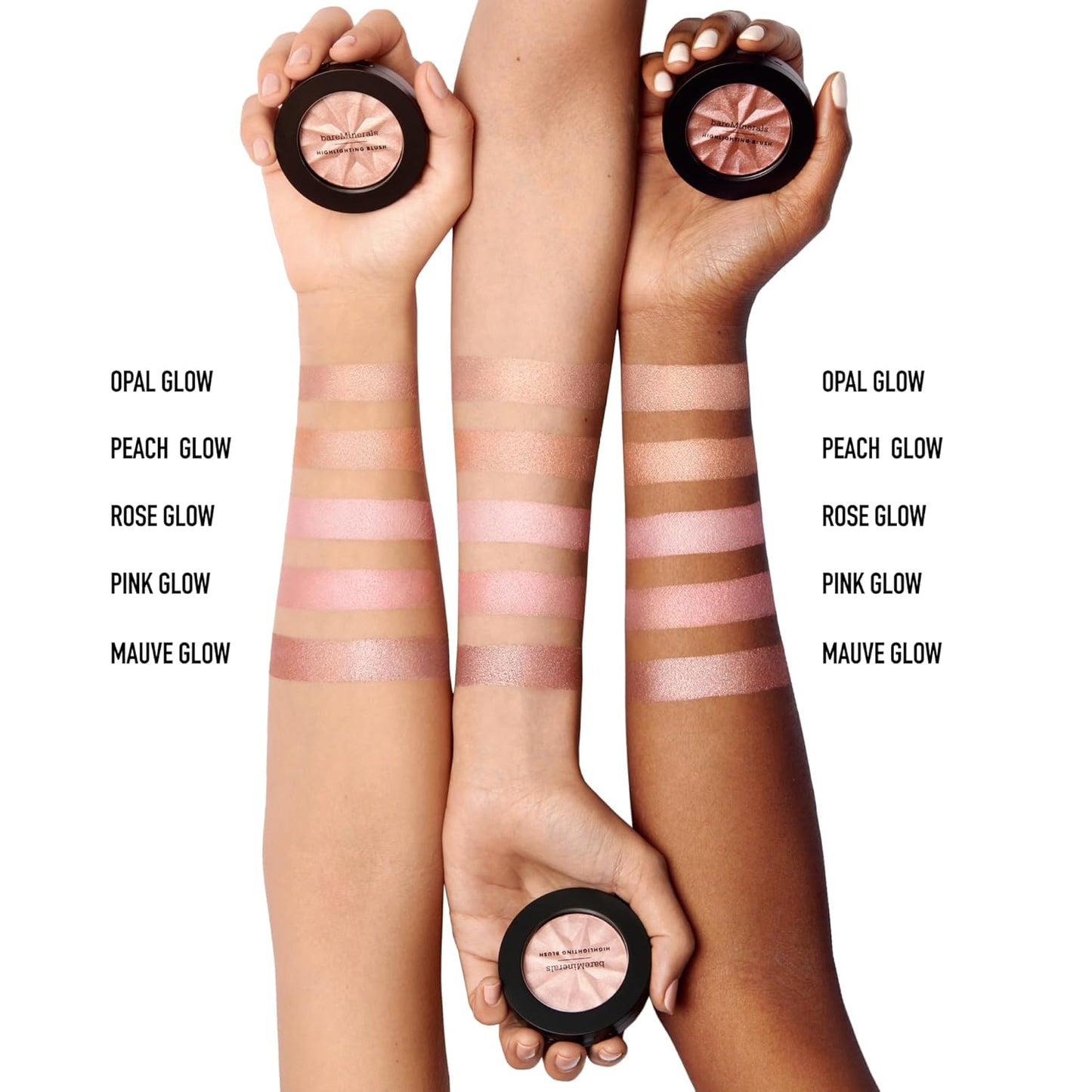 bareMinerals Gen Nude Blush & Highlighter - Silky, Blendable Face Makeup | Talc-Free, Vegan, All-Day Wear