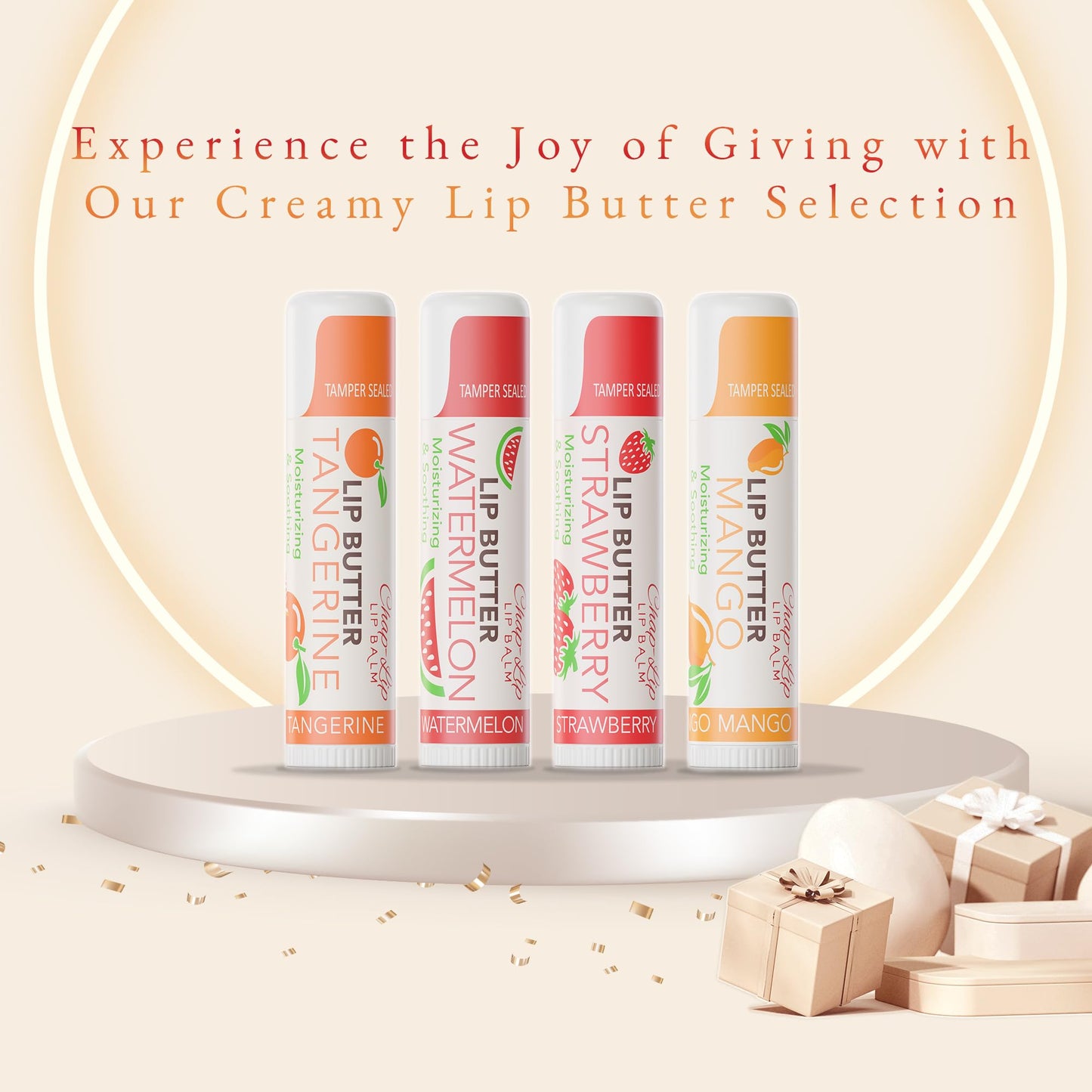 CHAP-LIP Original Lip Balm Hydrating Bulk Chap Stick with Fruit Flavors, Coconut Oil, and Cocoa Butter -Dermatologist Tested Lip Therapy Pack for Men and Women - Made in the USA, 60 Pack