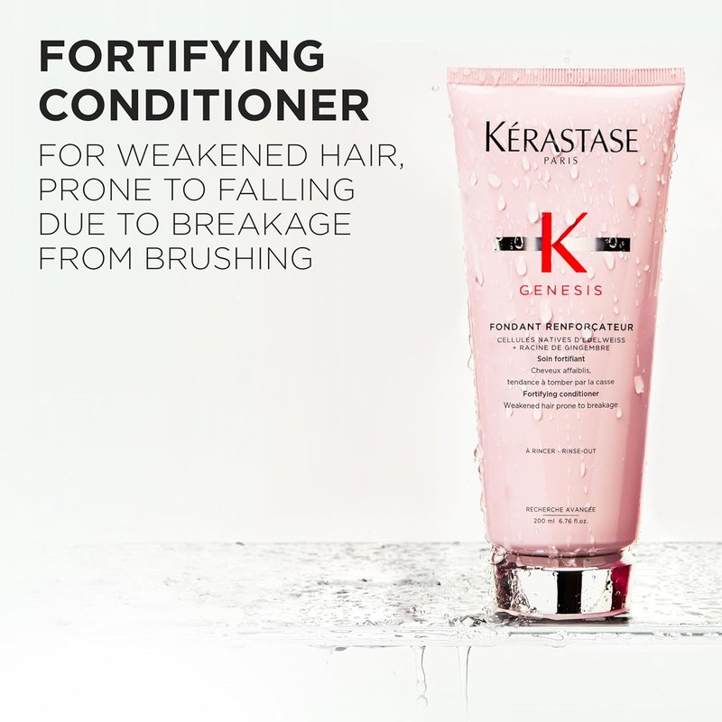 Kerastase Genesis Strengthening Conditioner - Hydrating Formula for Weak, Damaged Hair | Normal to Dry Hair