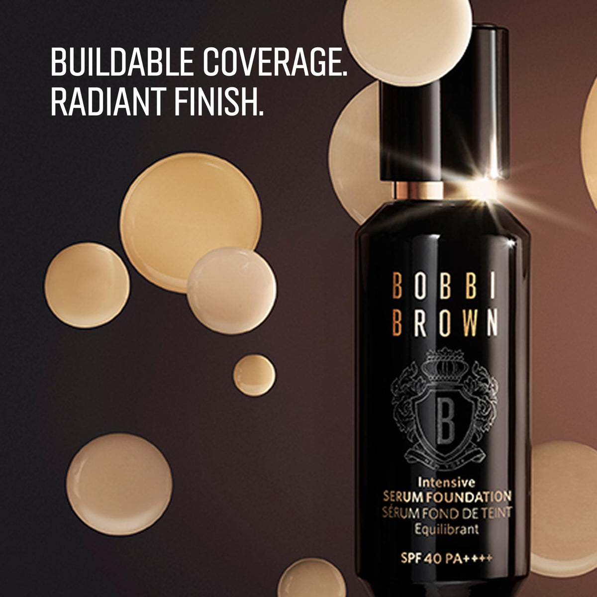 Bobbi Brown Intensive Serum Foundation SPF 40/30 | Radiance-Boosting, Skincare-Infused Serum Foundation for Seamless Coverage, 1 Fl Oz, Beige N-042