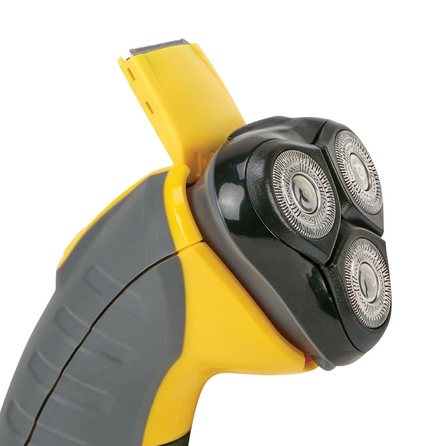 Remington Virtually Indestructible Rotary Shaver 5100, Electric Razor for Men, 100% Waterproof Design, Yellow