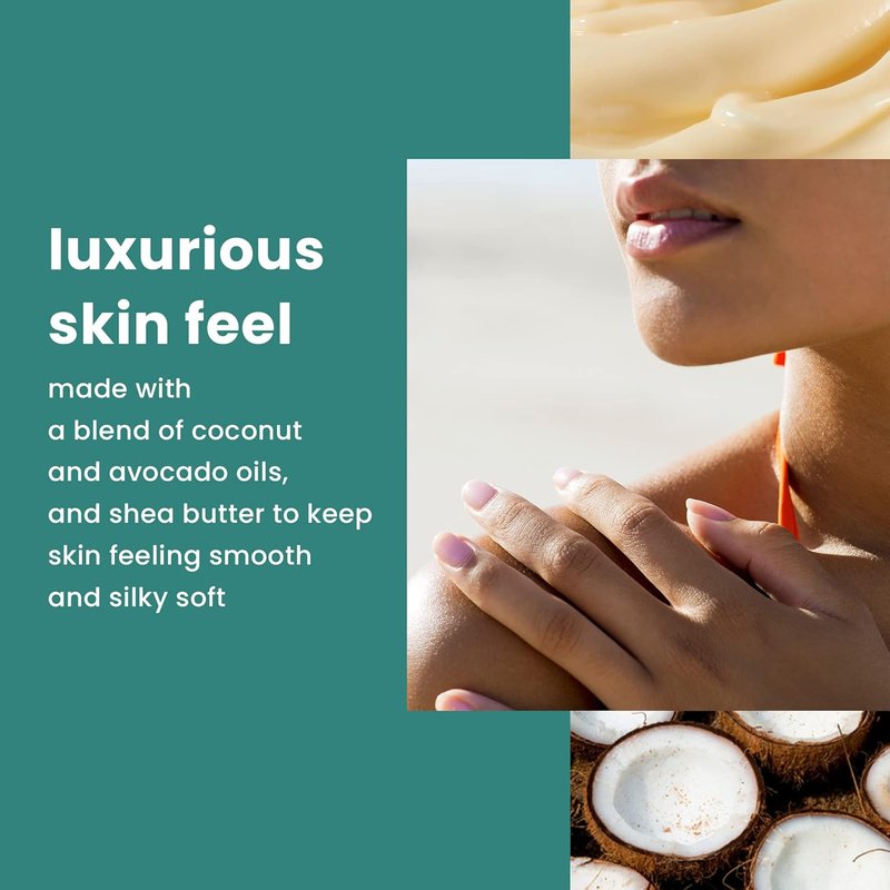 Hawaiian Tropic After Sun Body Butter & Tanning Oil Spray SPF 15 | Coconut Oil, 8oz