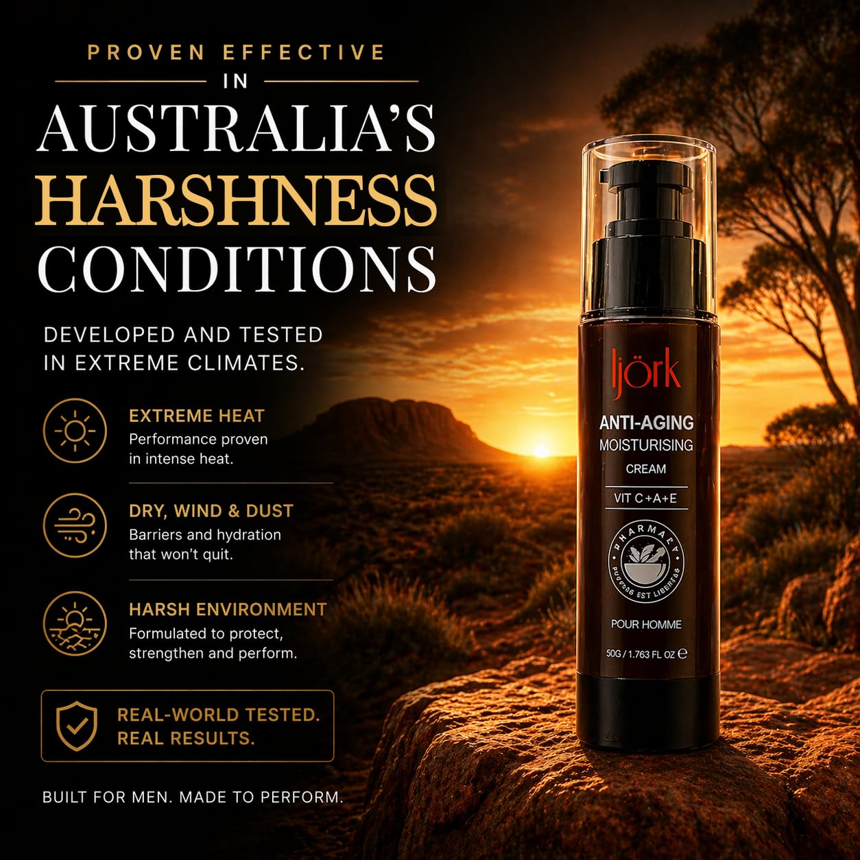 Men’s Anti-Aging Cream - Wrinkle Reduction for Face, Neck & Hands | Hydrating Formula