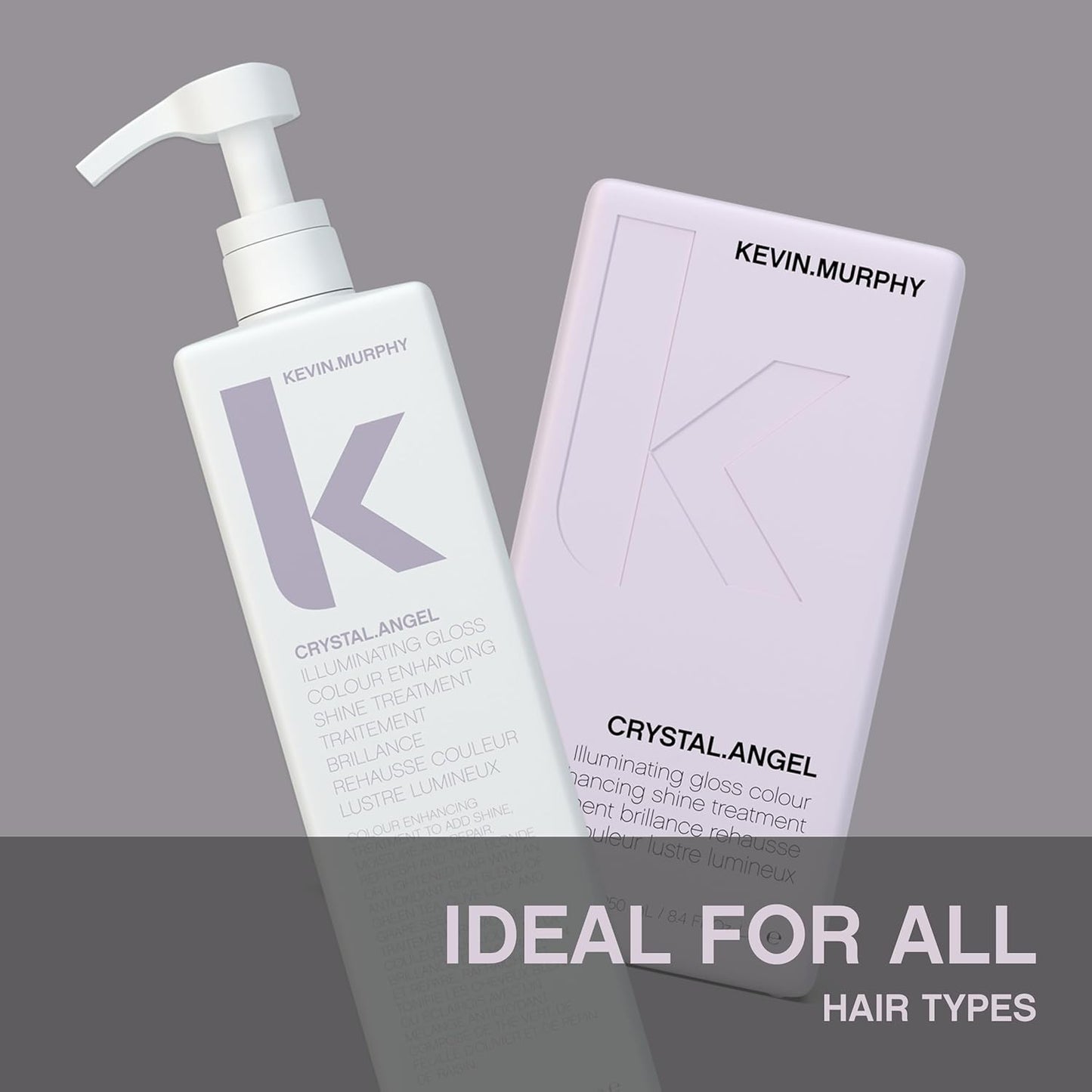 Kevin Murphy Crystal Angel - Colour Shine Hair Treatment for Glossy Blonde & White Tones - 250 mL / 8.4 fl oz