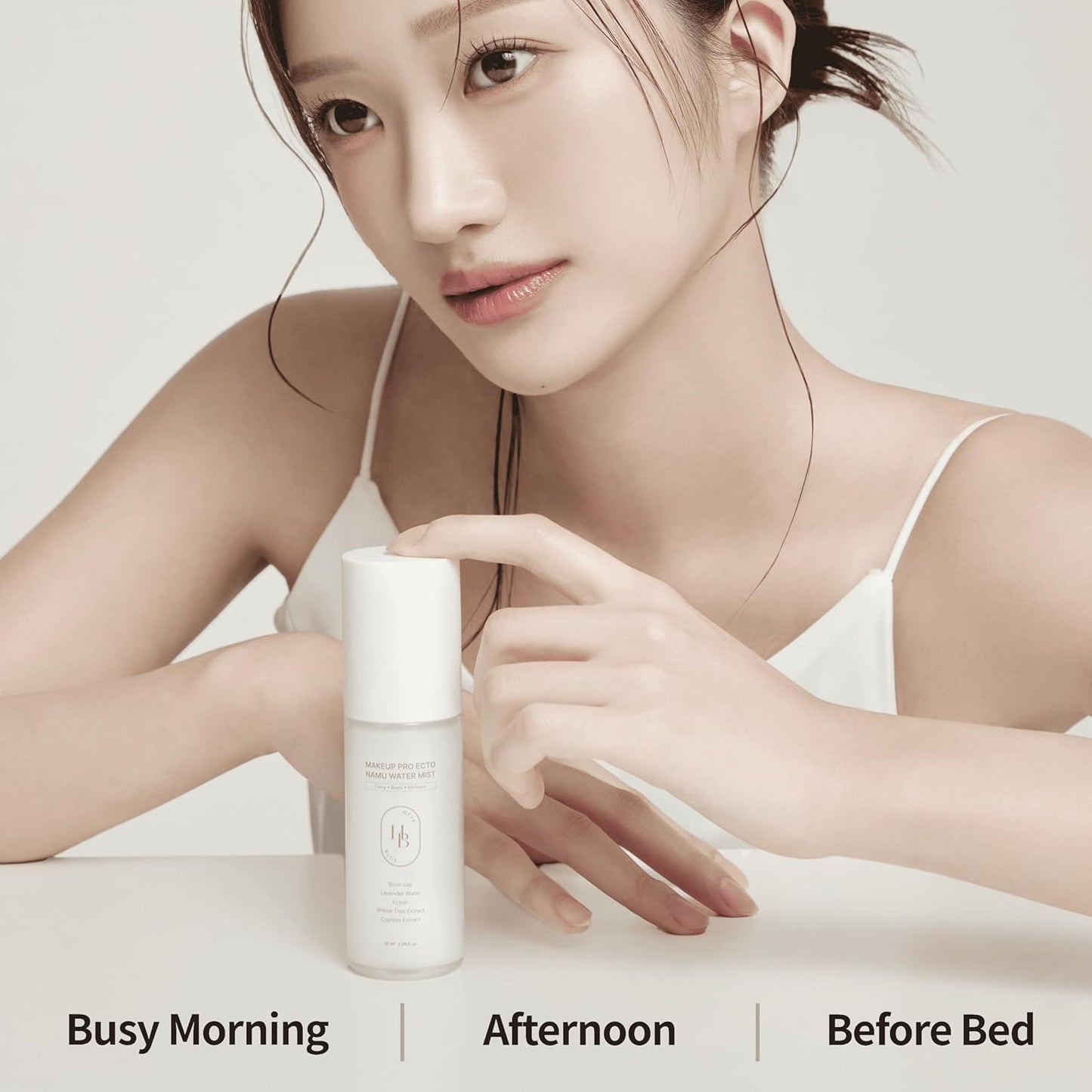 Makeup Pro Ecto Namu Water Mist | Hydrating Facial Spray for Sensitive Skin - Vegan Korean Skincare, Calming & Moisturizing