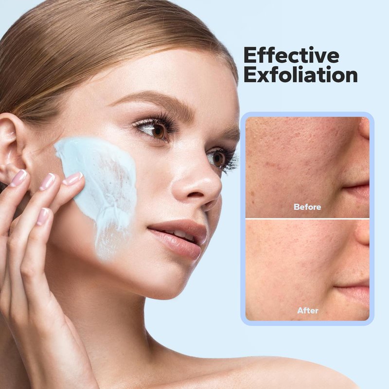 SilkySecret Face Exfoliator (4.23 Oz), Face Scrub, Microdermabrasion Facial Scrub Exfoliator with Natural Pumice, Peptides & Botanical Extracts, Facial Exfoliator for Smooth and Refreshed Skin