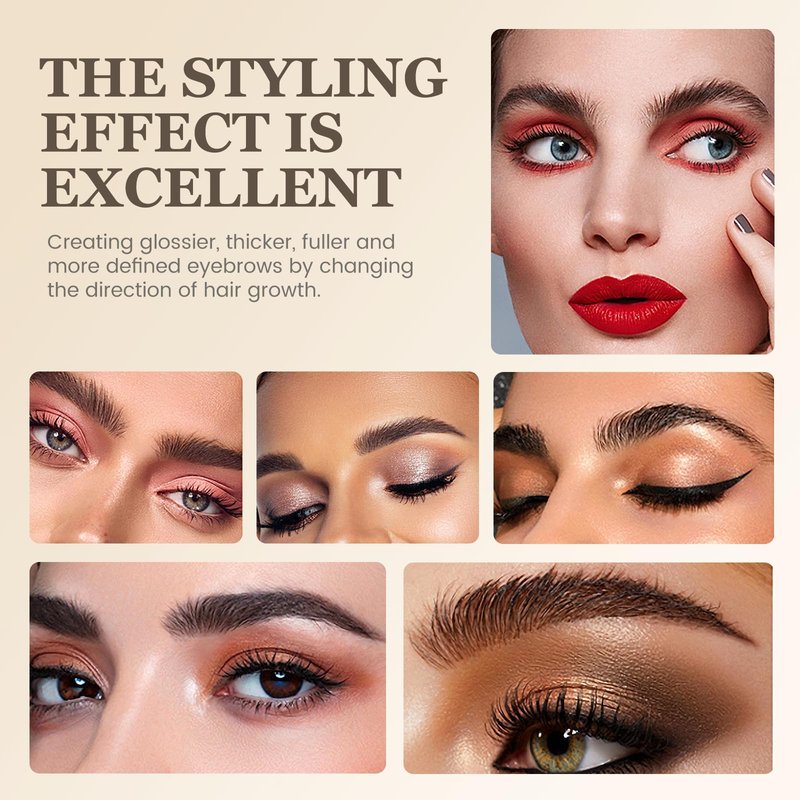 SUNSENT Eyebrow Lamination Kit – DIY Brow Lift Kit for Fluffy, Natural & Fuller Brows, At-Home Brow Perm & Styling Tools, Easy to Use, Long-Lasting Salon Results Up to 6 Weeks