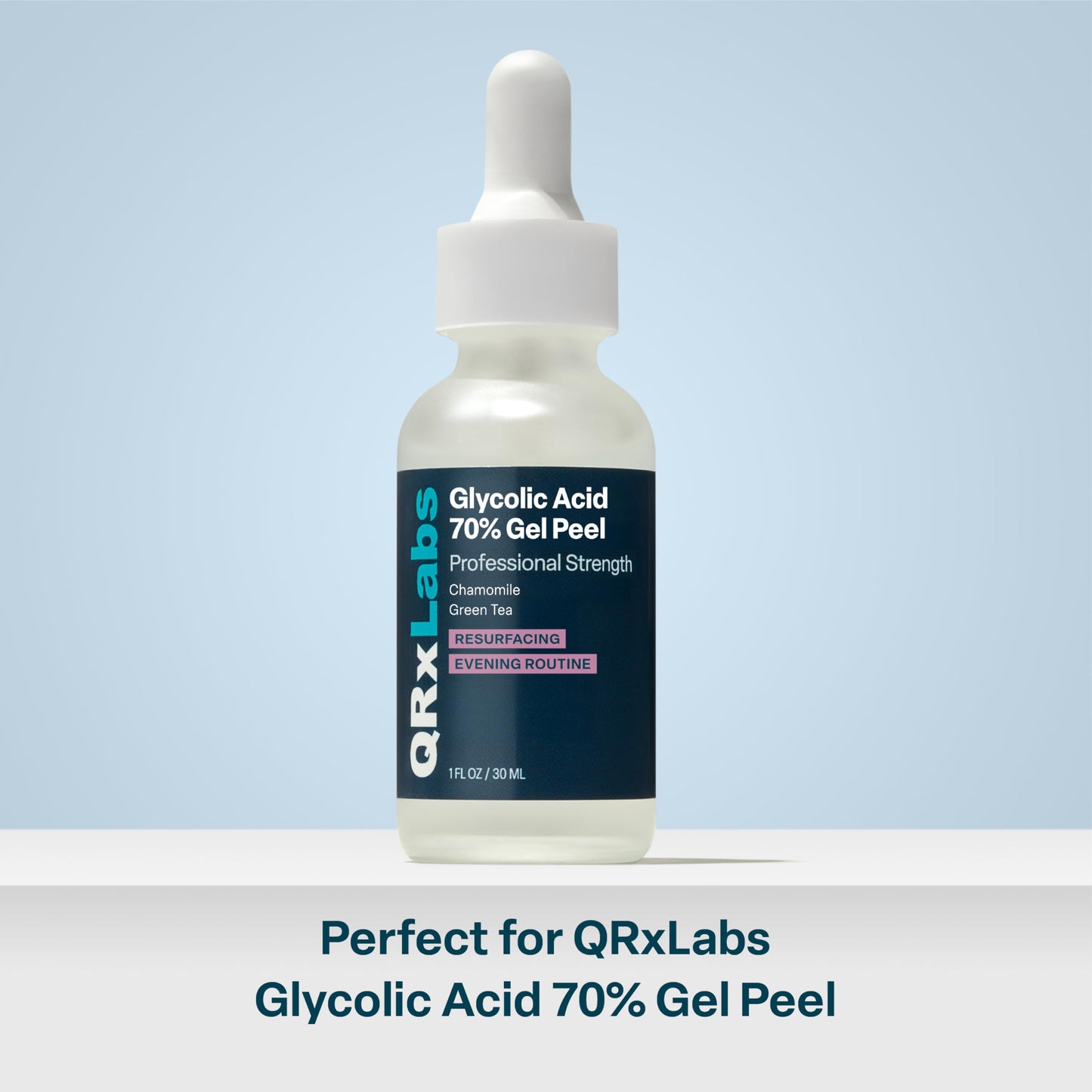 QRxLabs 70% Glycolic Acid Gel Peel & Neutralizer Set