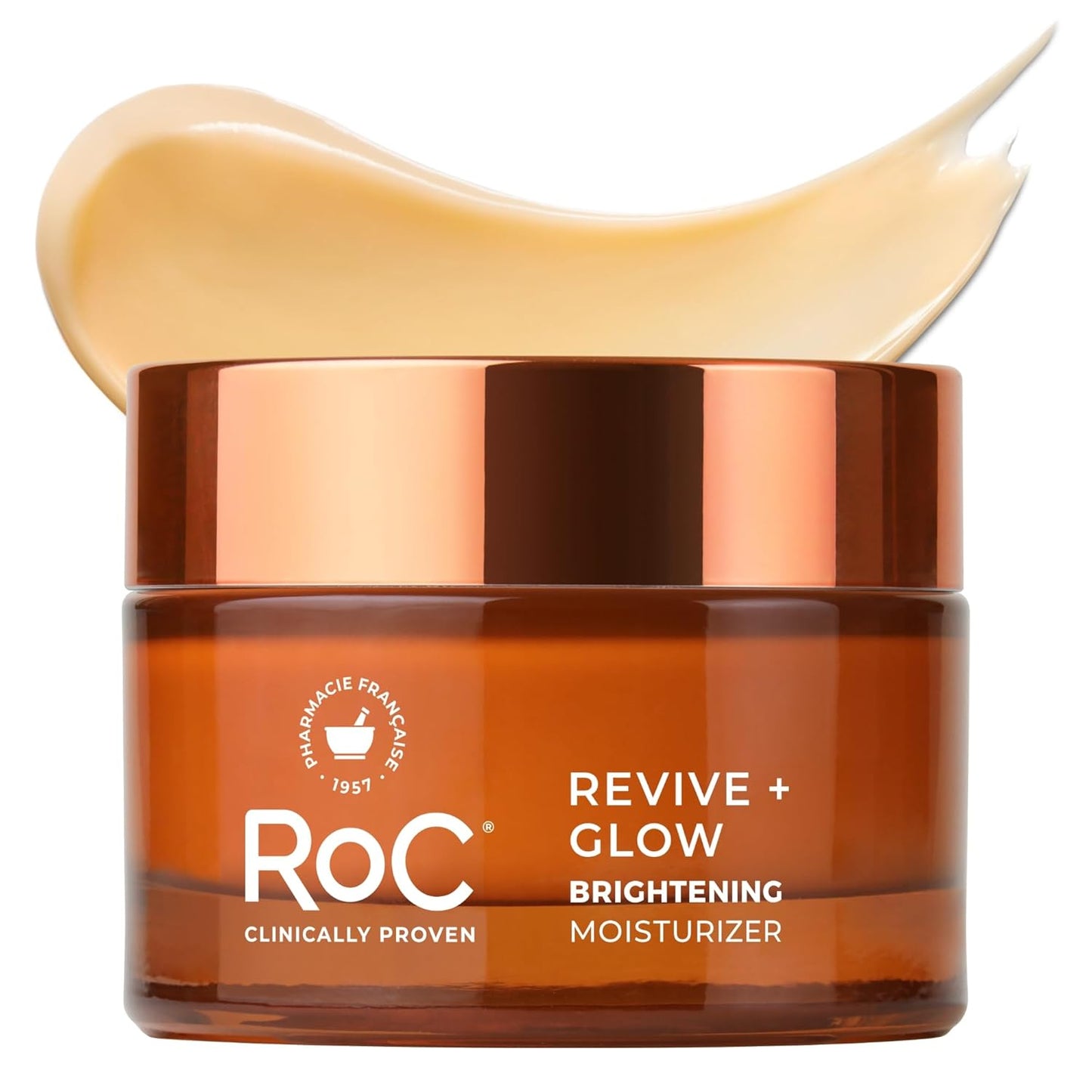 RoC Multi Correxion Revive + Glow Vitamin C Moisturizer - Anti-Aging Gel Cream, Hypoallergenic, Oil-Free | 1.7 Oz