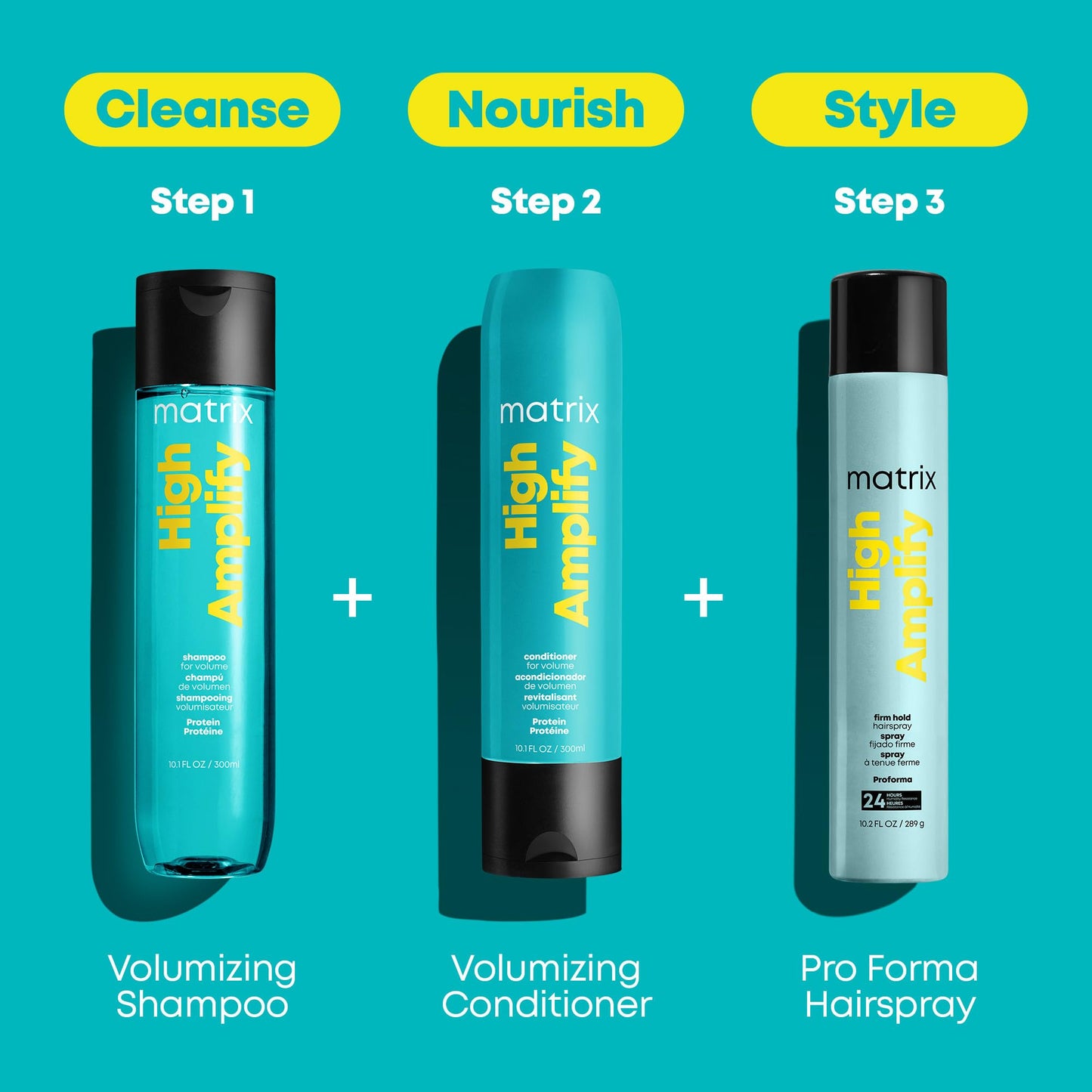 MATRIX High Amplify Firm Hold Hairspray – For Fine Hair