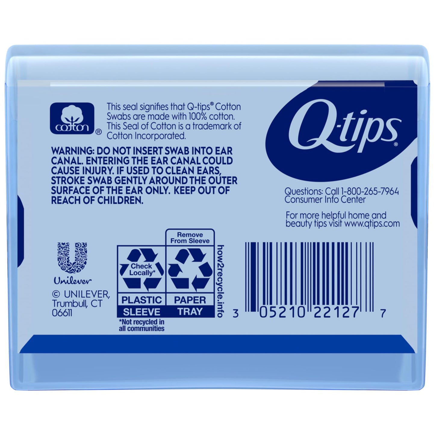 Q-tips Cotton Swabs 30 Count 10-Pack – Travel-Size with Soft Tips, Makeup Tools, Beauty, Personal Care & Household Essentials