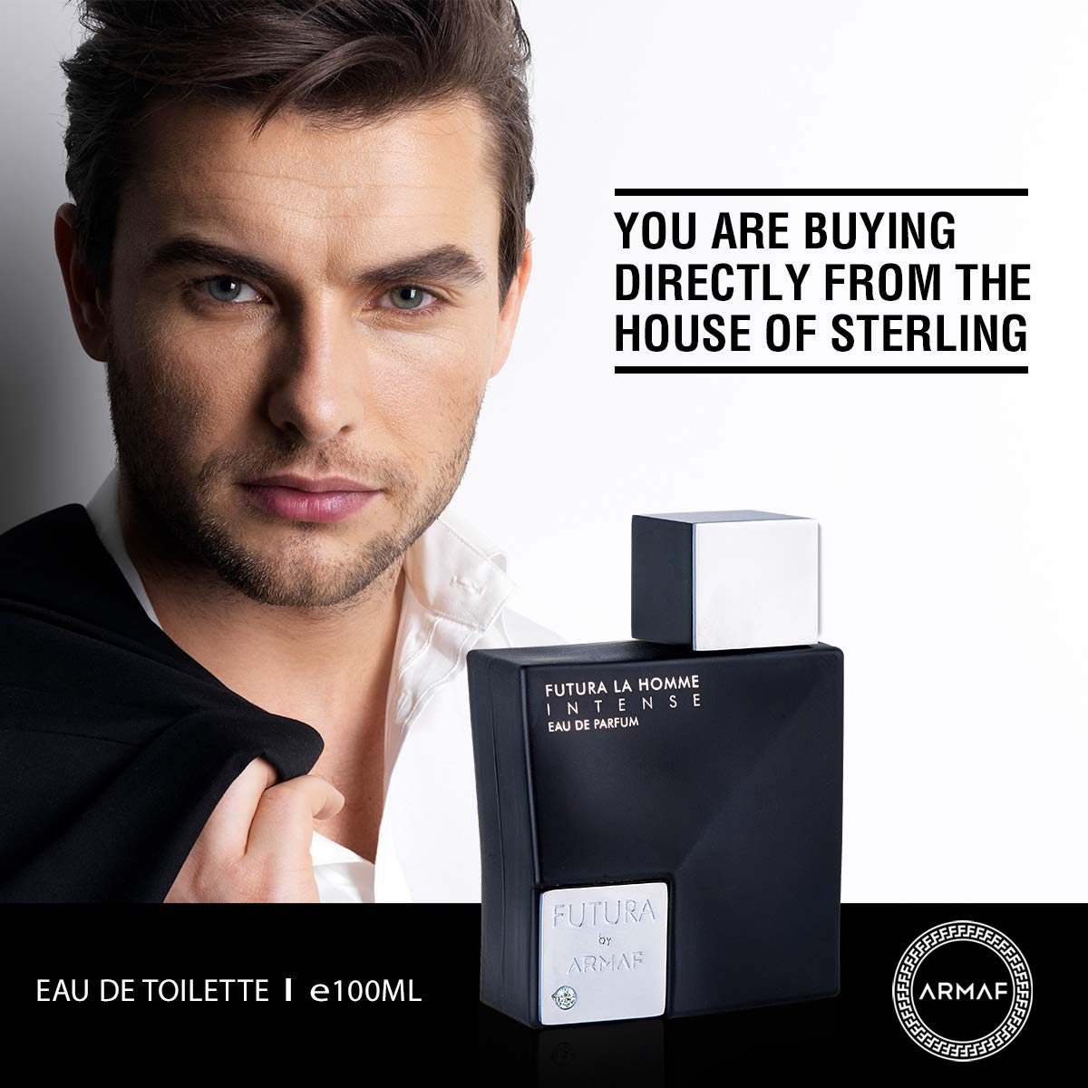 Armaf Futura La Homme Intense Men EDP Spray 3.4 oz
