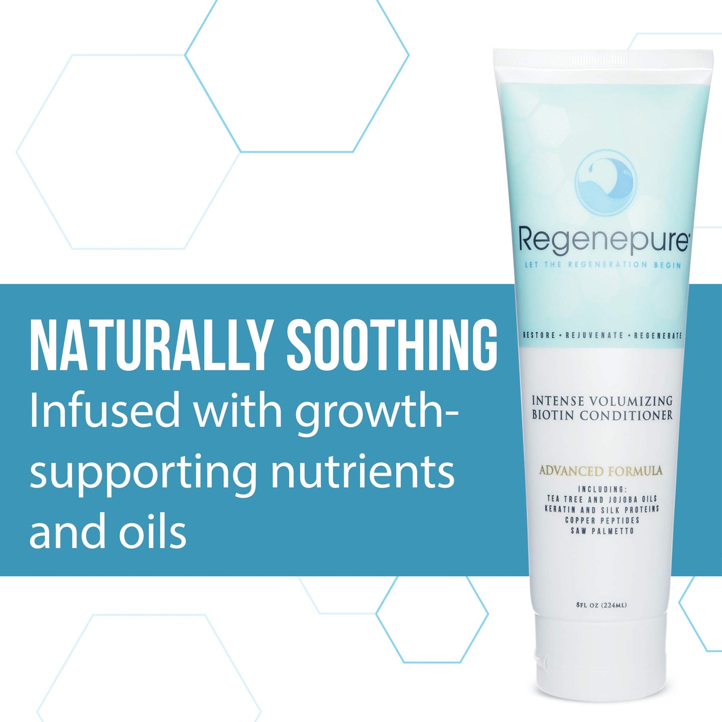 REGENEPURE Intense Volumizing Biotin Hair Loss Conditioner