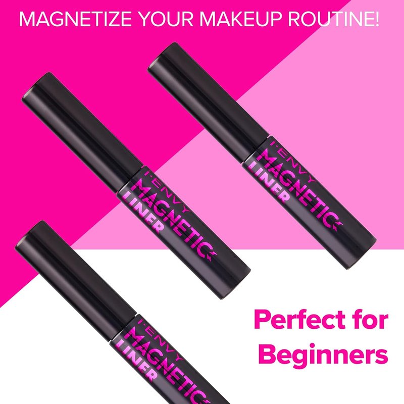 KISS i Envy Magnetic Eyeliner - Wind Resistant Formula for All-Day Wear | Lasts Up to 16 Hours