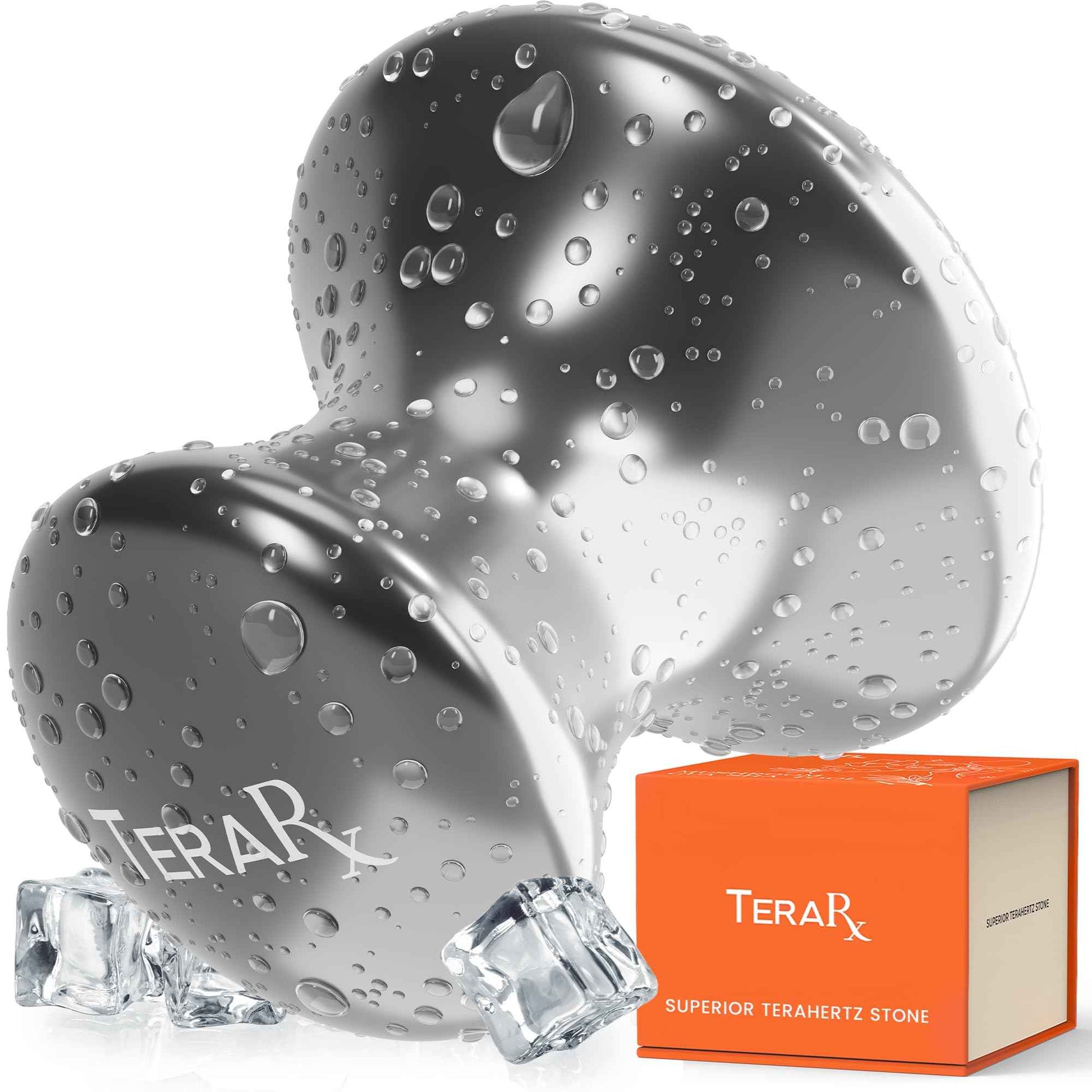 TeraRX® Terahertz Stone Gua Sha & Massage Tools – Authentic Terahertz Tools for Lymphatic Drainage, Tension Relief, and Facial Relaxation (Mushroom Gua Sha)