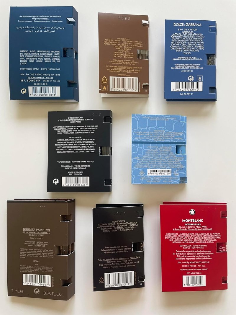 Infinite Scents Perfume & Cologne Samples – 12 Designer Fragrances (6 for Men, 6 for Women) His & Hers Discovery Set