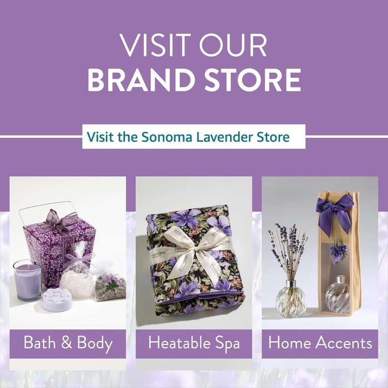 Sonoma Lavender Spa Booties - Microwavable Heated Slippers for Herbal Aromatherapy | Luxury Foot Warmers