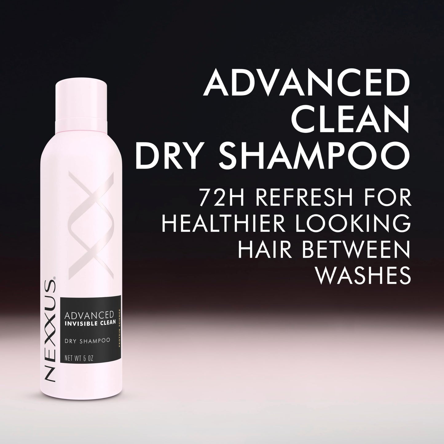 Nexxus Styling Refreshing Dry Shampoo For Oily Hair Advanced Invisible Clean Dry Shampoo Powered by Flexx-Adapt Technology and Infused with a Protein Complex 5 oz