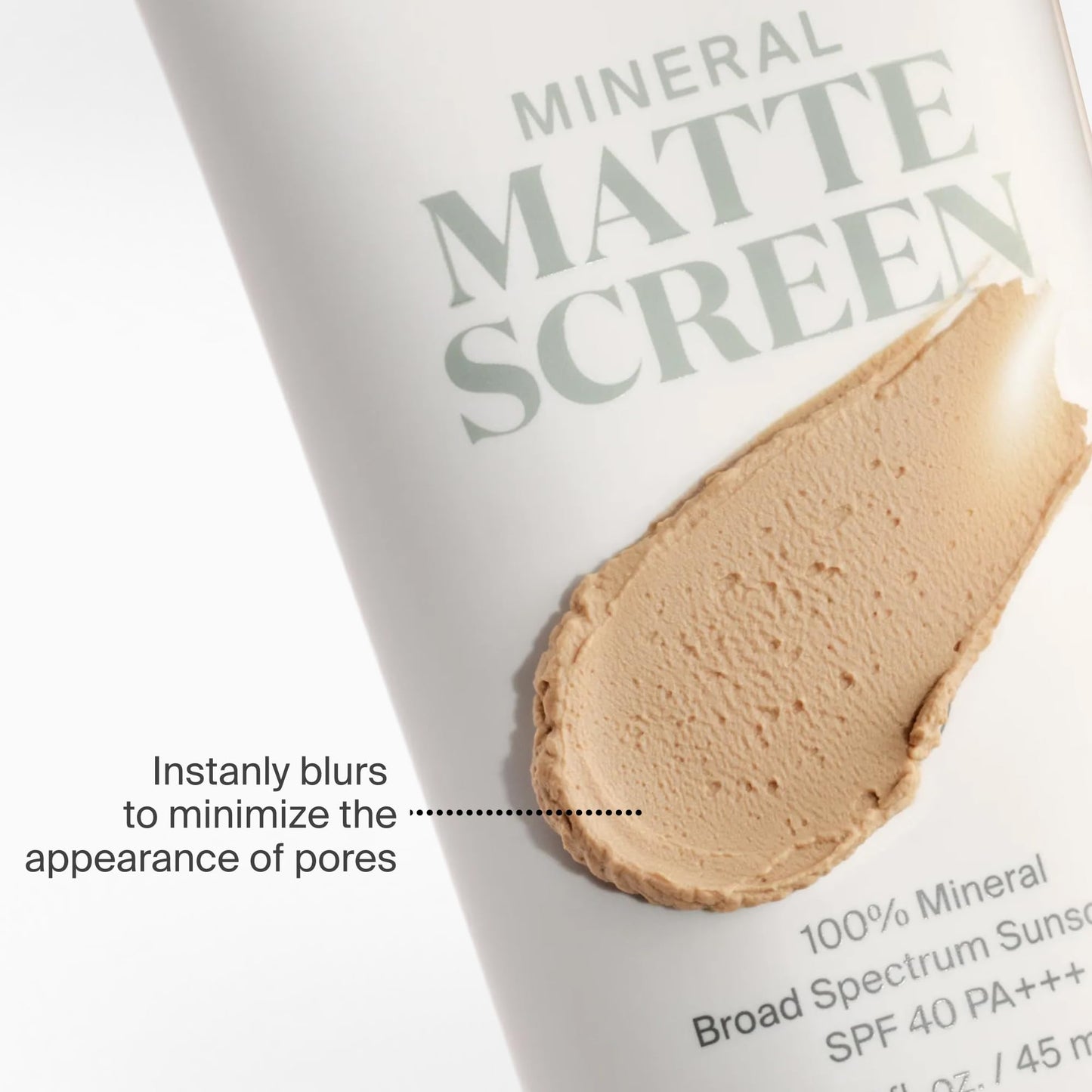Supergoop! Mineral Mattescreen (SPF 40) - 20 mL - Mineral, Oil-Free Broad Spectrum Sunscreen - Smooths Skin s Appearance, Minimizes Pores & Controls Shine - Water & Sweat Resistant - Sunrise