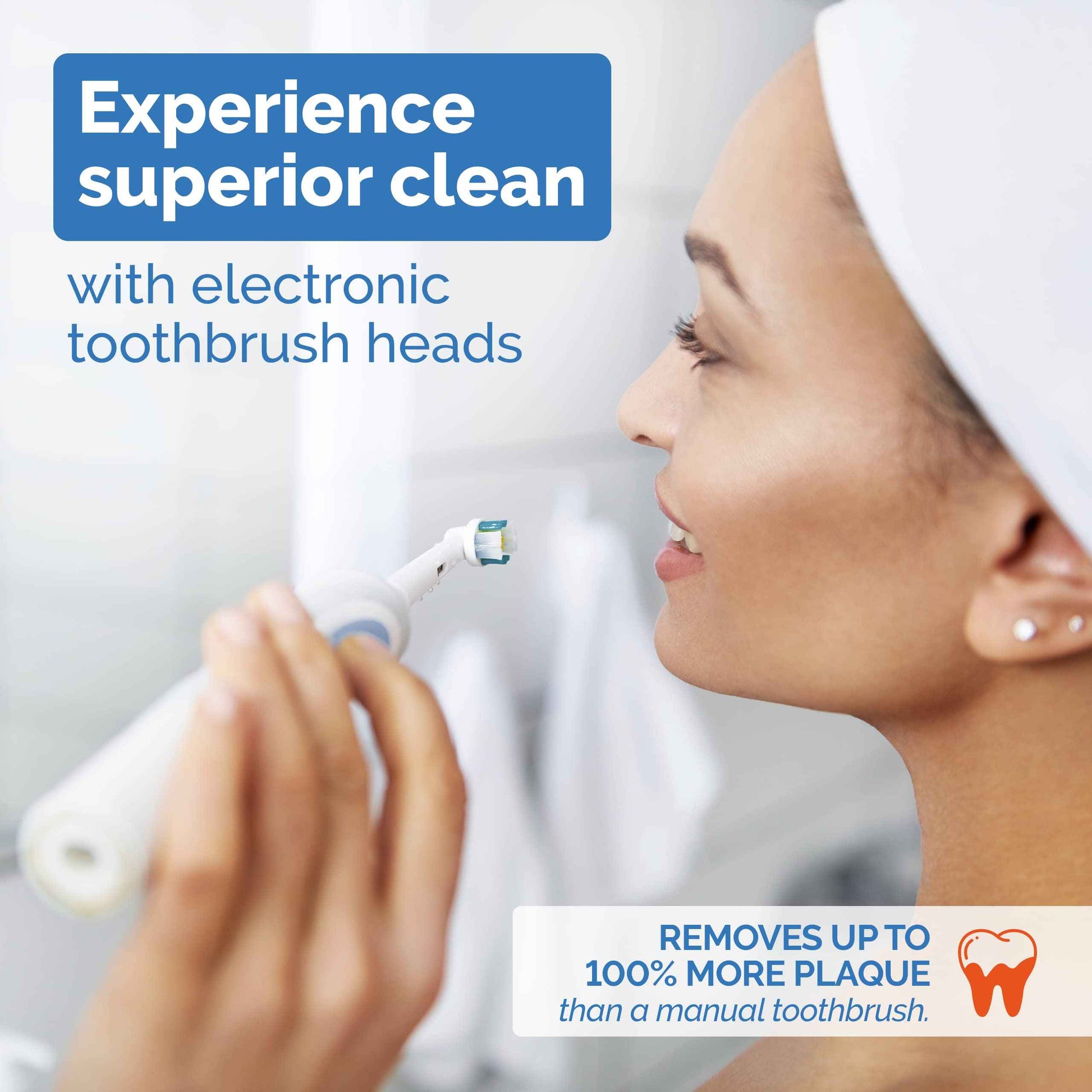 Replacement Toothbrush Heads Compatible with Oral B Braun - 16 Pack Milos Professional Electric Toothbrush Heads Deep Clean Brush Heads Compatible with Oral-B 7000/Pro 1000/9600/ 5000/3000/8000