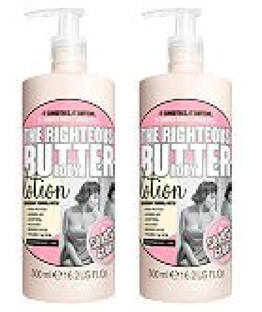 Soap & Glory The Righteous Butter Body Lotion x 500ml by Soap And Glory (2 pack)