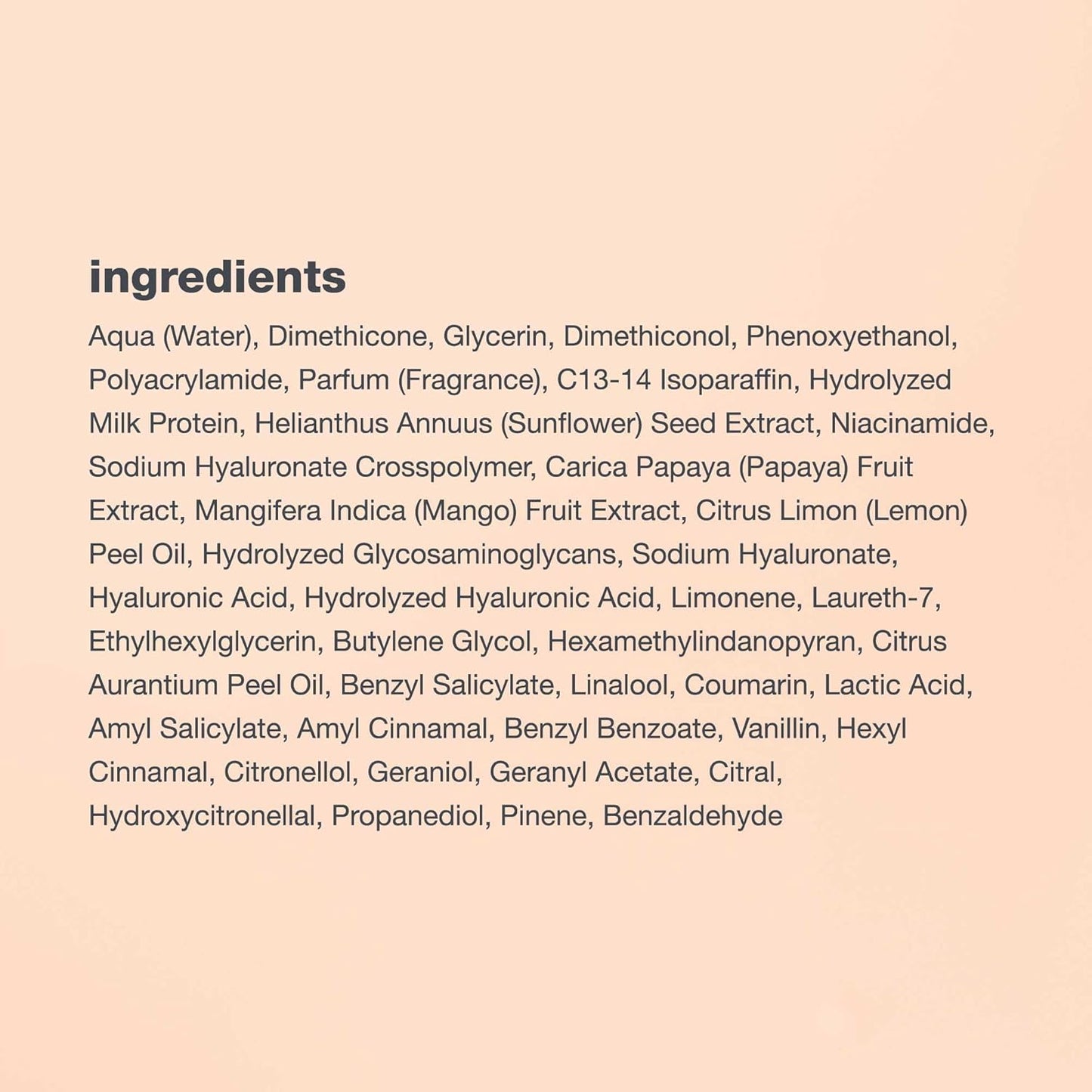 Moisture & More Serum - Hydrating Leave-In Treatment for Dry Hair | Milk Proteins & Hyaluronic Acid | 3.4 Fl Oz