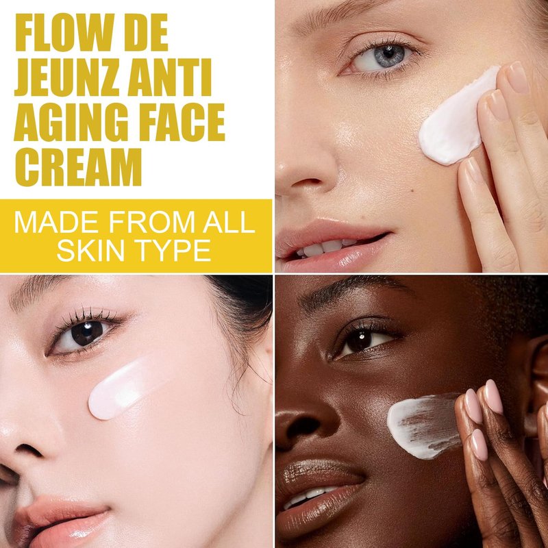 VINGT-NEUF Anti Aging Face Cream | Collagen Face Cream & Hyaluronic Acid Moisturizer, Night Cream for Women Anti Aging | Moisturizer Face Cream for Aging Skin, 100ml