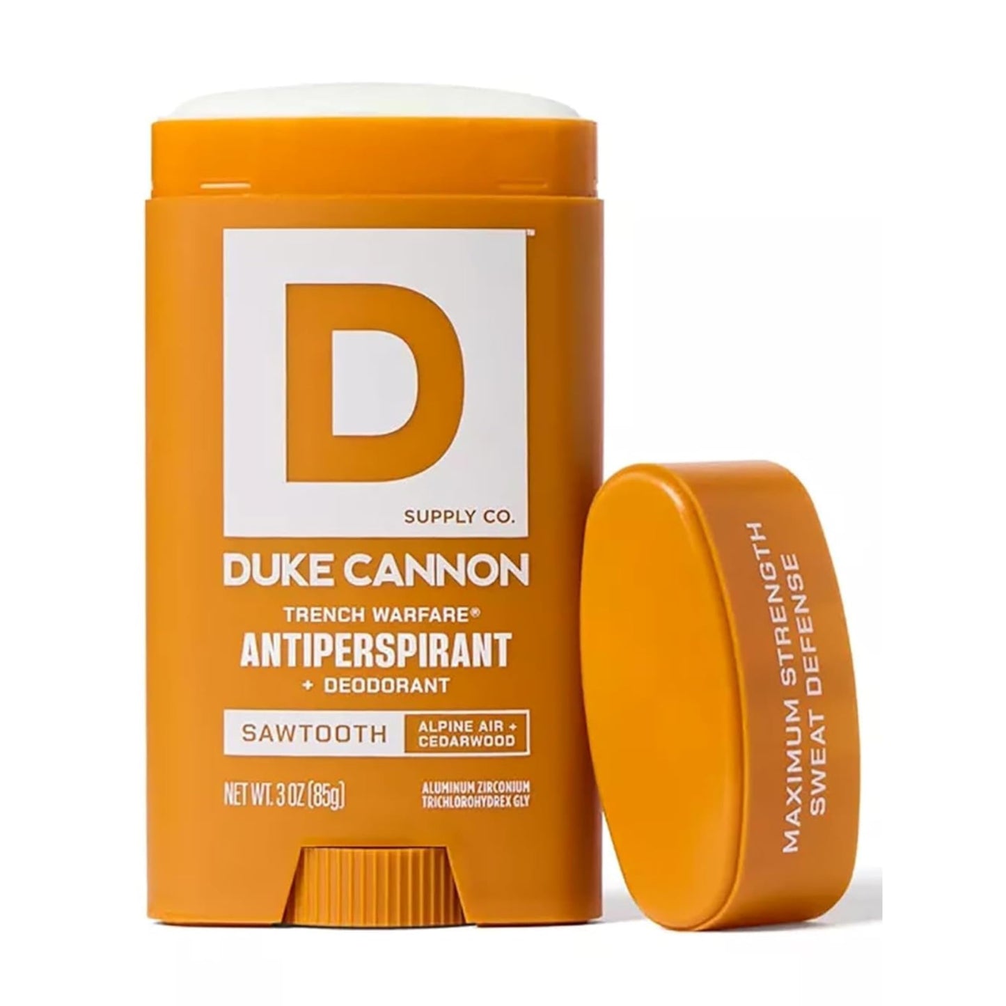 Duke Cannon Trench Warfare Anti-Perspirant Deodorant, 3 oz – Maximum Strength Sweat Defense, Aloe Vera & Vitamin E – Midnight Swim, Sawtooth, Superior (Pack of 3)