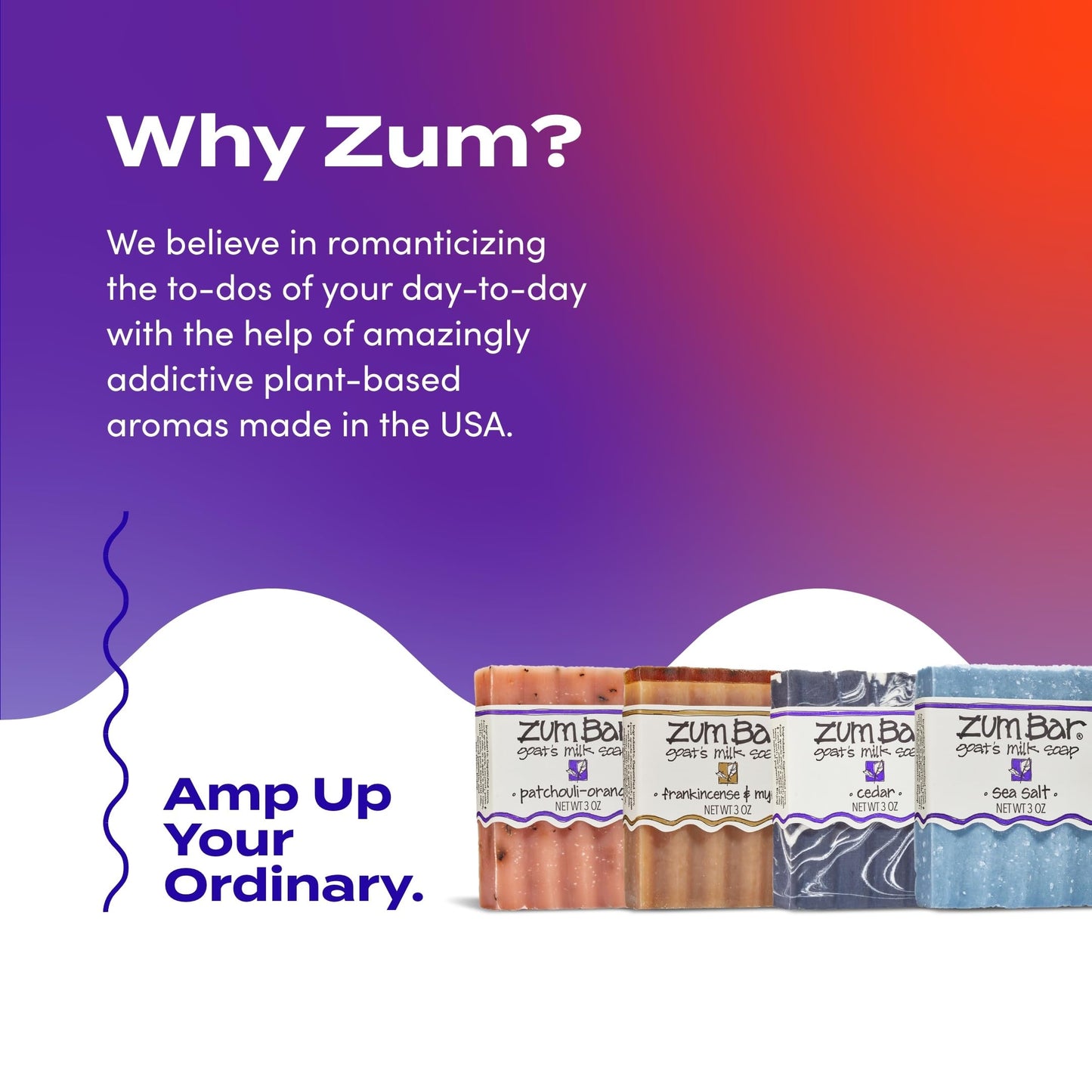 Indigo Wild Zum Goat's Milk Soap Bar - Bar Soap for Hands & Body Made with Essential Oils - 3 oz - Earth & Sea Blends (4 Pack)