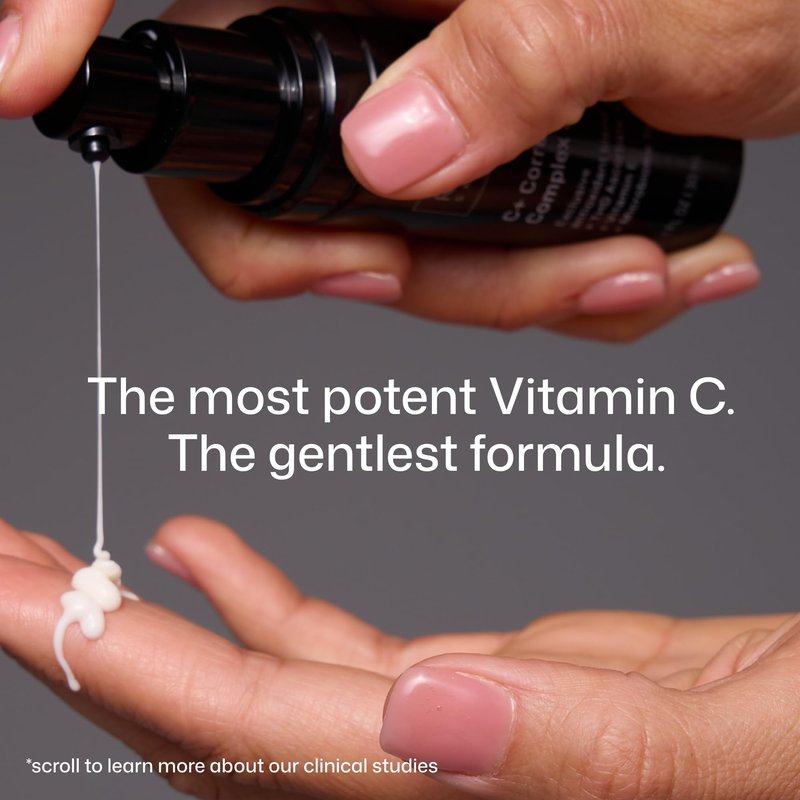 Revision Skincare C+ Correcting Complex 30%®, Anti Aging Antioxidant Blend with Vitamin C, Supports Healthy Skin, 1 fl oz