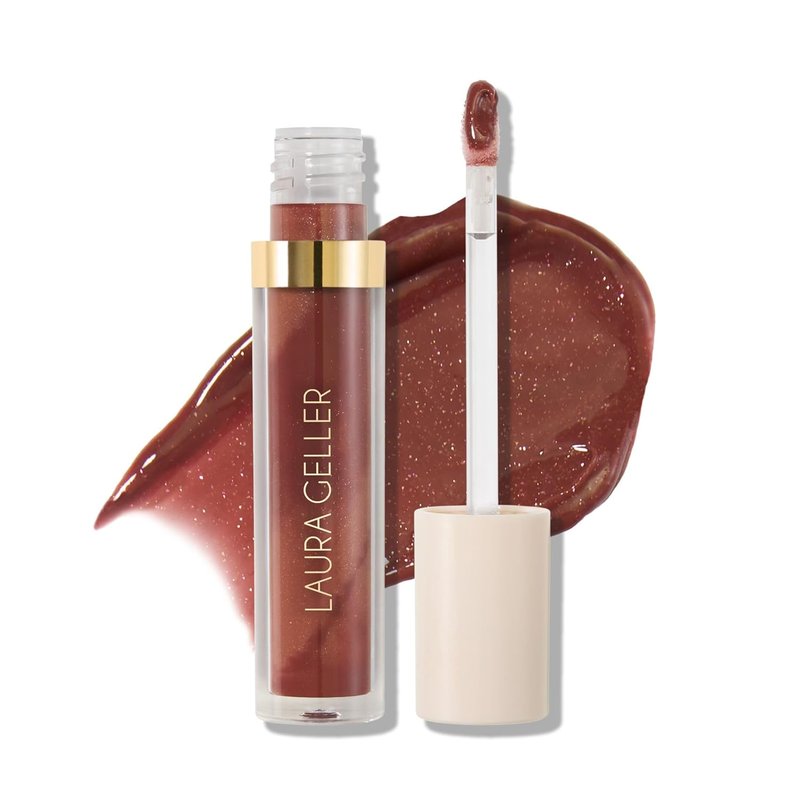 Laura Geller Italian Marble Lip Tint - Moisturizing Gloss with Shea, Mango & Cocoa Butters | 04 Old Fashioned