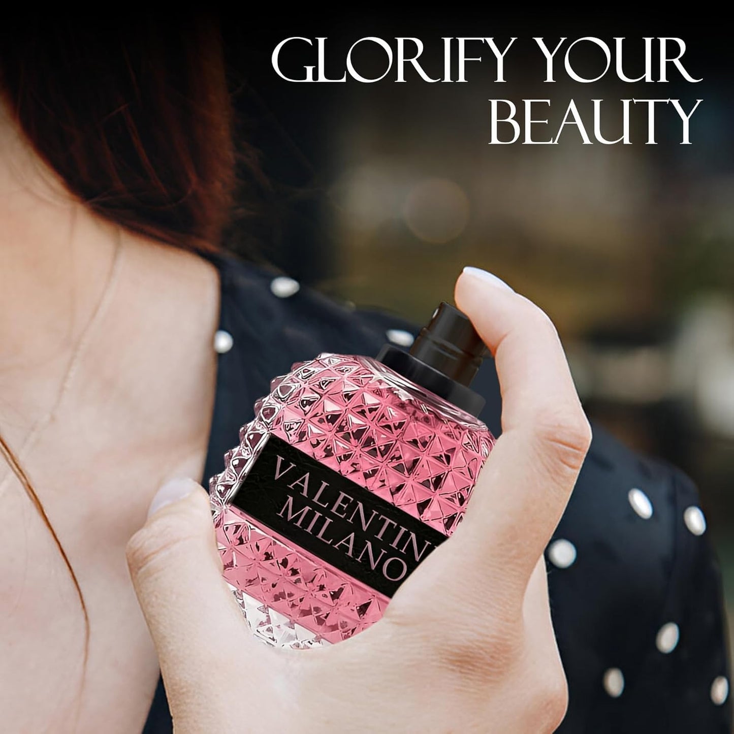 AFLUXE Women's Perfume Set - Long Lasting Eau De Parfum Collection | Choco Musk, Milano, 6pm Pink, 7AM Fresh