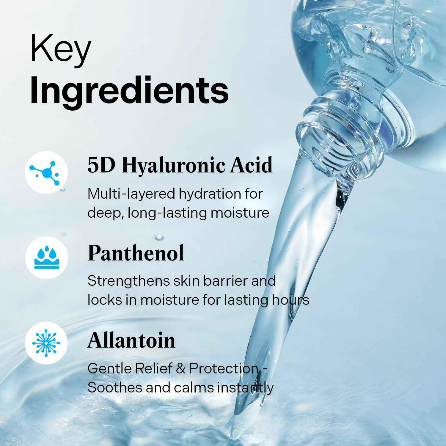 Torriden Dive in Toner 300ml (10.14 fl. oz.) | pH Balancing Facial Toning Water for Dry Skin | Hyaluronic Acid, Panthenol, Allantoin