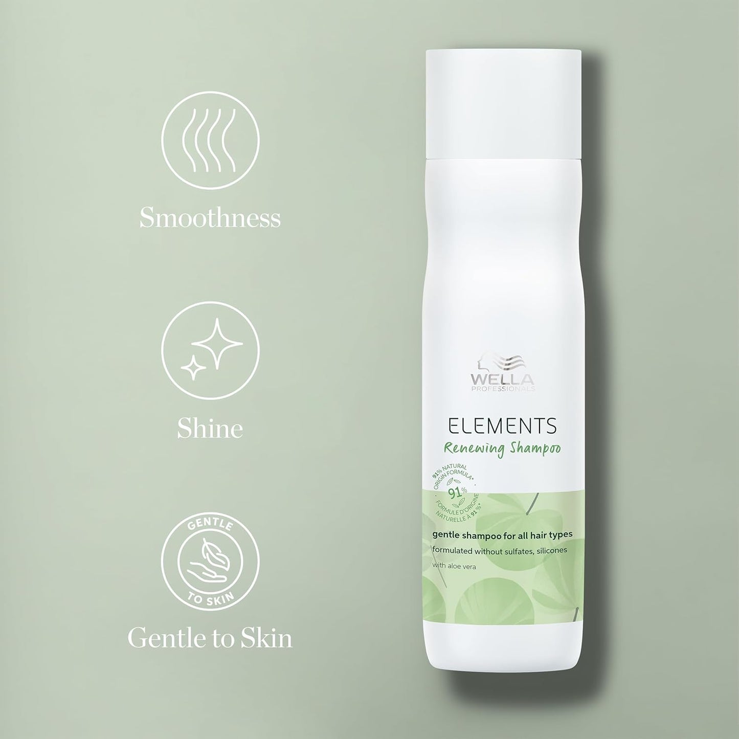 Wella Professionals Renewing Shampoo - Gentle Sulfate & Silicone Free | For All Hair Types