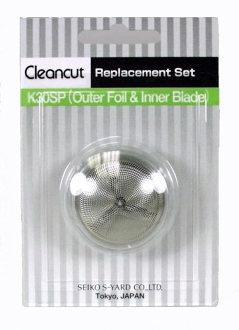 Cleancut ES412 Replacement Kit - Precision Shaving Blade & Foil Head - Easy Installation, Made in Japan
