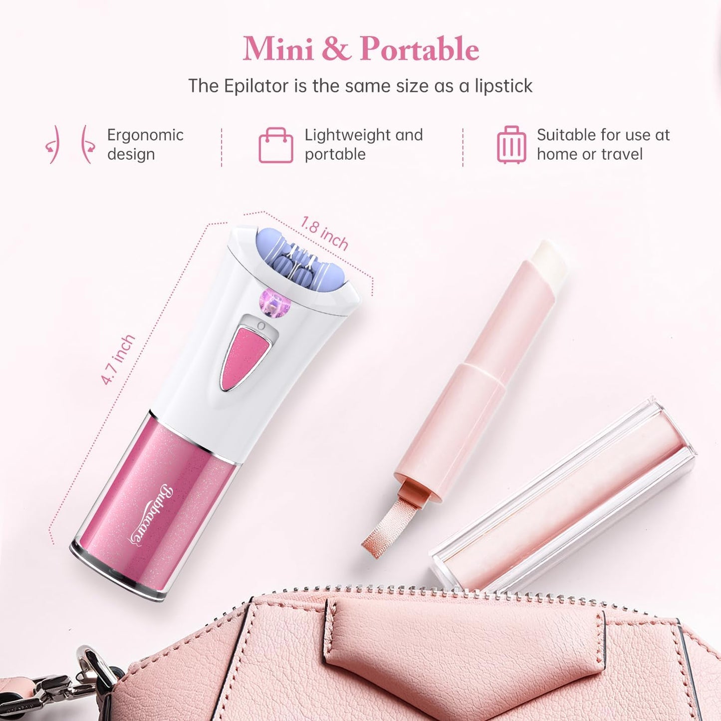 Facial Epilator - Smooth Glide Hair Remover for Women | Face, Bikini, Legs & Arms