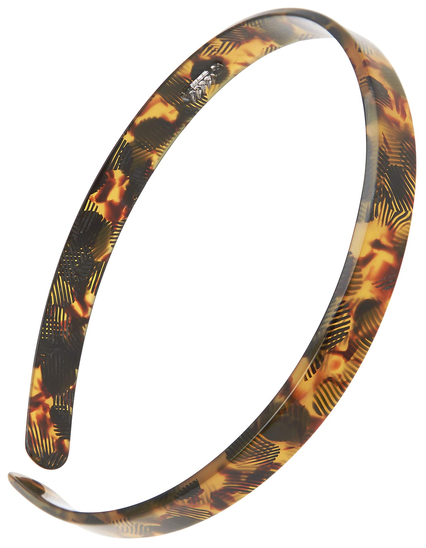 France Luxe 1/2" Ultracomfort Headband - Spot Tortoise