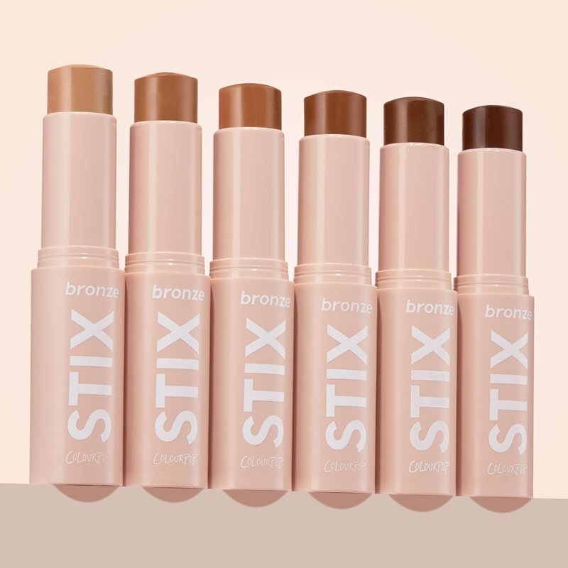 ColourPop Cream Bronzer Stick - Blendable Contour for Natural Matte Finish | La Jolla Cove (0.28 oz)