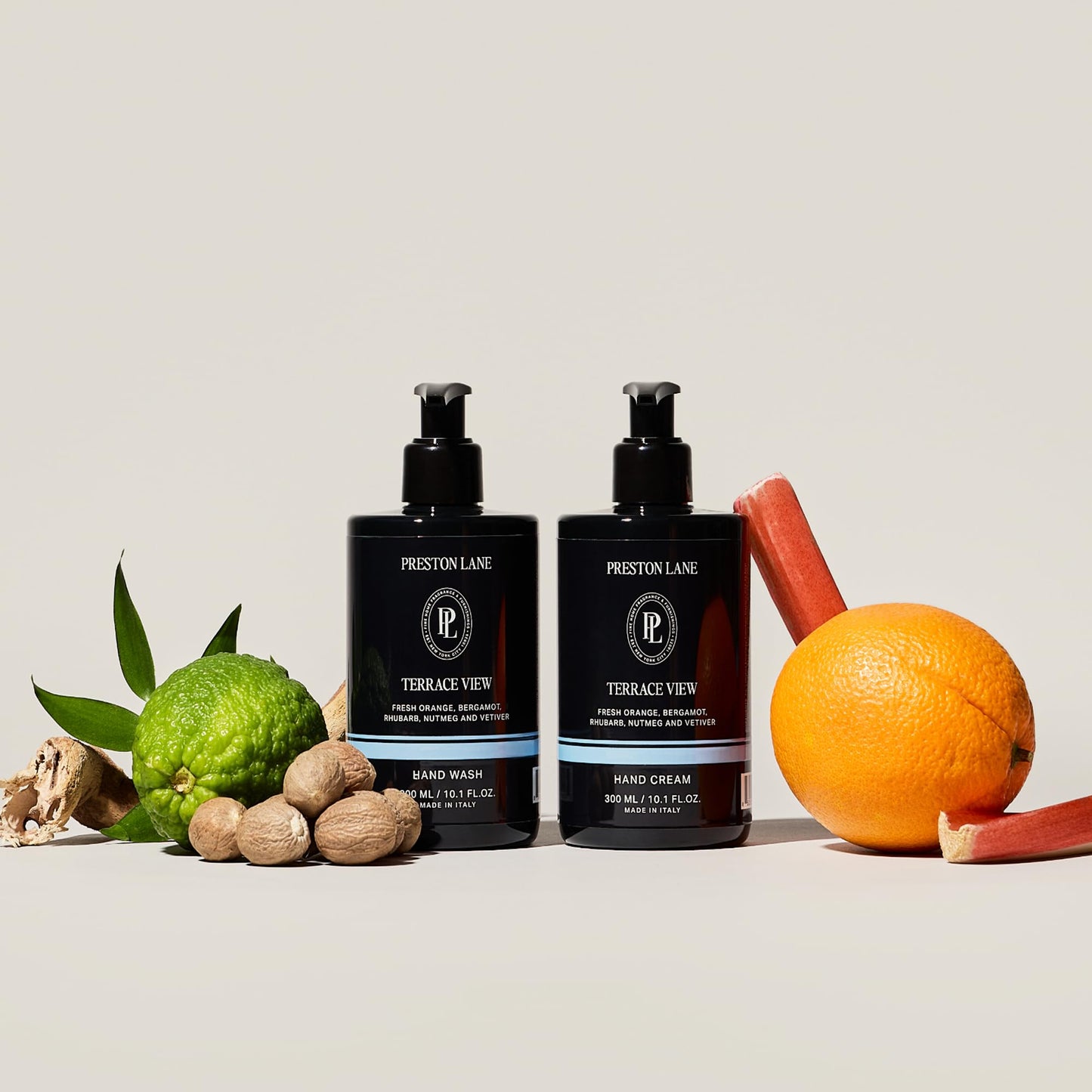 Preston Lane Hand Soap & Lotion Set, Terrace View Scent – Hydrating Hand Wash and Moisturizing Hand Cream Duo | Clean Ingredients, Vegan & Cruelty Free Bathroom and Kitchen Essentials Gift Set