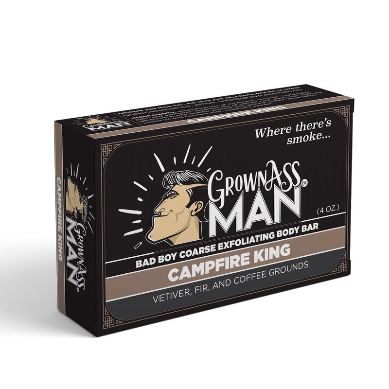 Grown Ass Man Co. Body Bars (Coarse Exfoliating Variety Pack, 3-Pack)