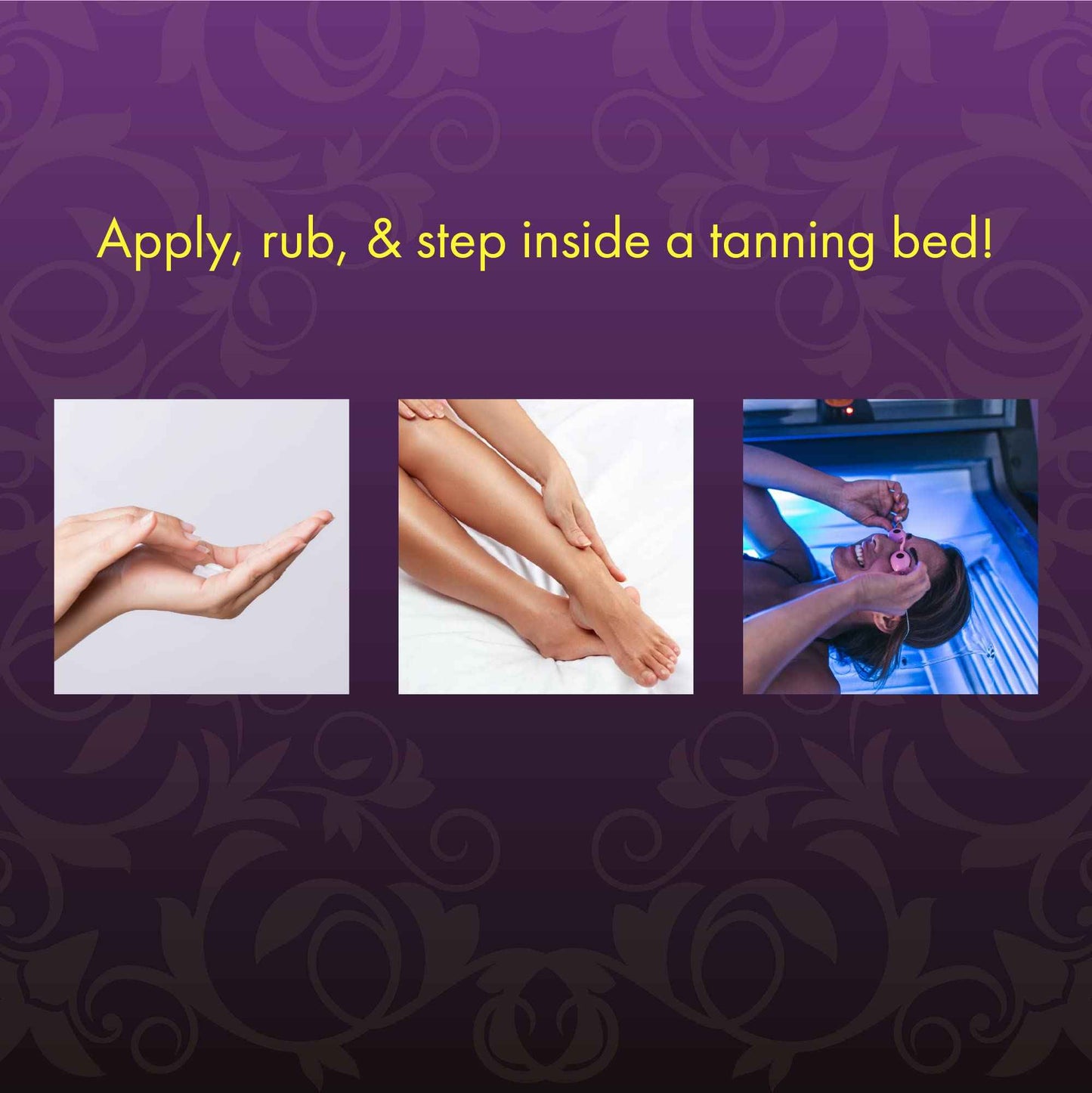 Millennium Tanning Solid Black Leg Bronzer – Ultra Dark Tanning Lotion with Aloe Vera, Cellulite Fighters & Hair Growth Inhibitors (6.78 oz)