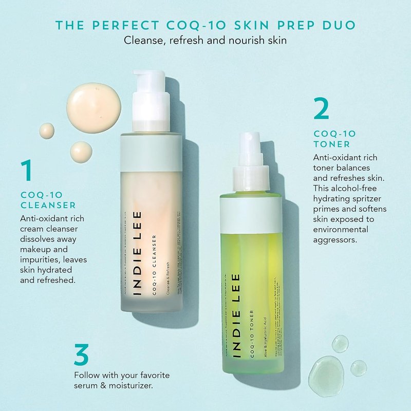 CoQ-10 Cleanser by Indie Lee - Nourishing Facial Cleanser | 125 ml