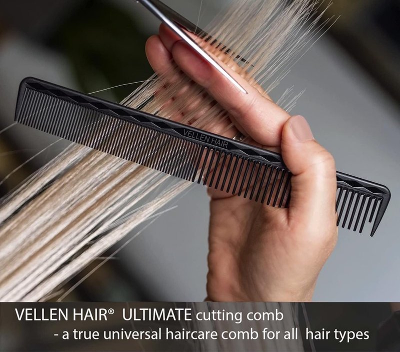 Ultimate Cutting Comb Set for Men & Women - Unbreakable PEI Material | Heat Resistant, 5-Pack