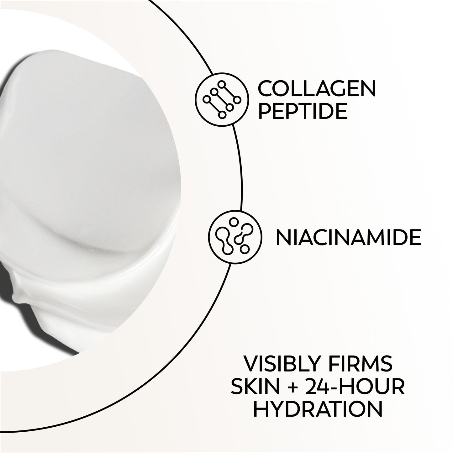 Olay Regenerist Collagen Peptide 24 Firming Eye Cream, Fragrance-Free Anti Aging Eye Treatment with Collagen Peptide and Vitamin B3+, Moisturizing Eye Cream for Wrinkles, 0.5 Fl Oz