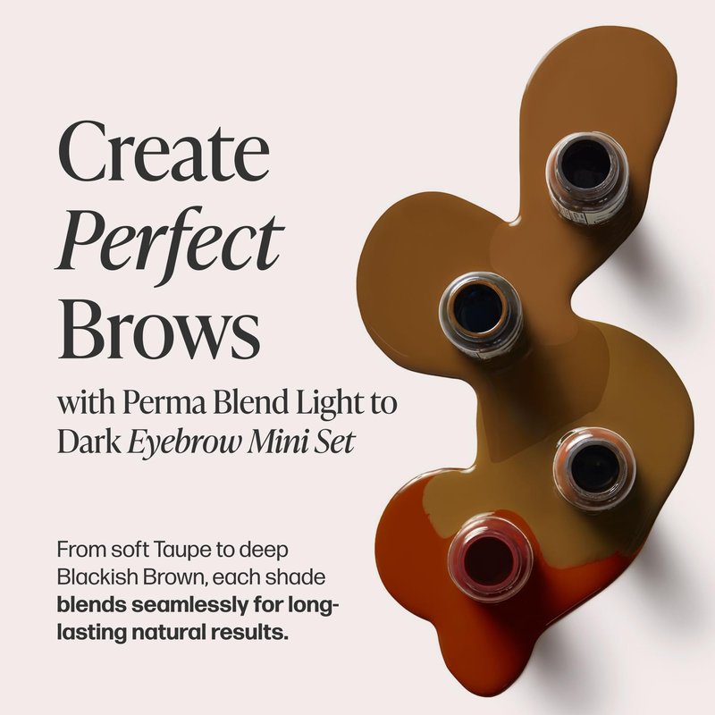 Perma Blend - Brunette Tattoo Ink - Microblading Supplies for Eyebrow Tattoo or Eyeliner Permanent Makeup - Professional Tattoo Ink in Brunette - High Opacity - Vegan (0.5 oz)