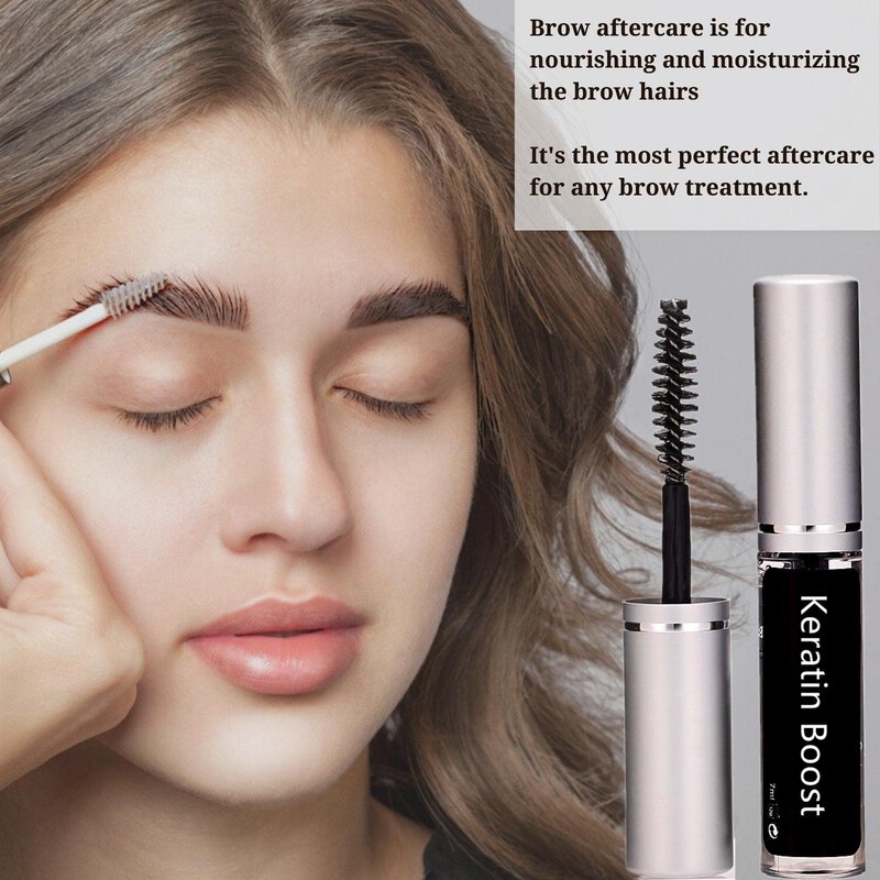 Brow Lamination Aftercare,Lash Lift Care,Eyelash Perm Nutrition, Treat Burning Eyebrow Save Messy Lash, 8 weeks Keratin Care For Perm/Lift(7ml)
