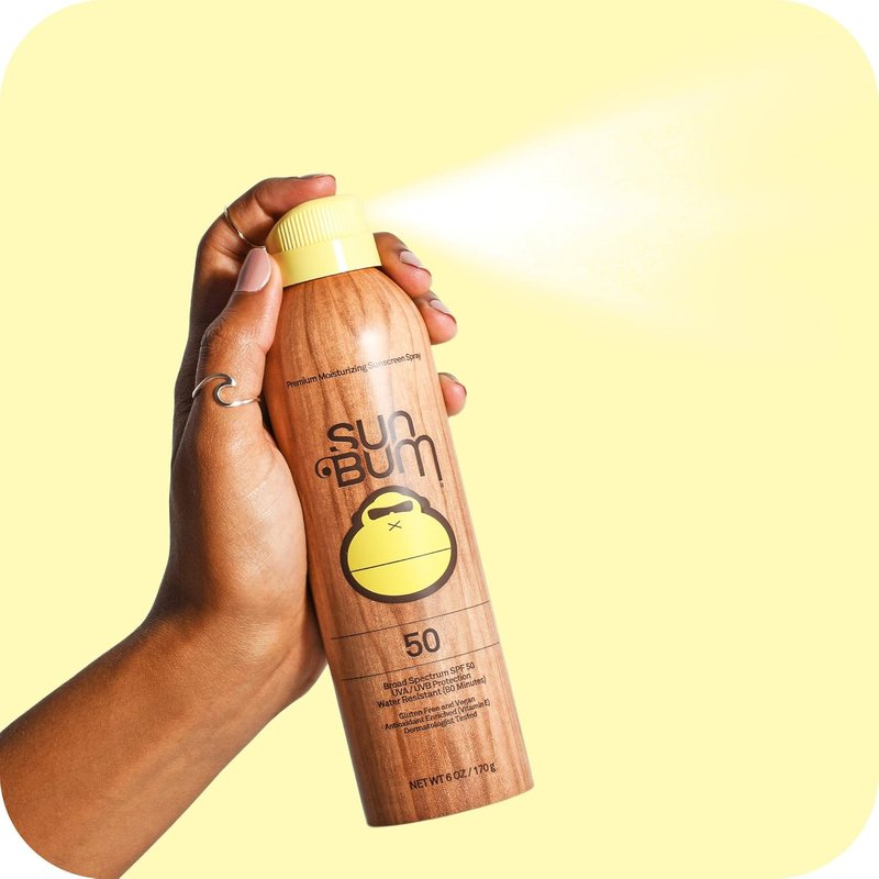 Sun Bum SPF 50 Sunscreen Spray & SPF 15 Tanning Oil Bundle - Reef-Safe Sun Protection