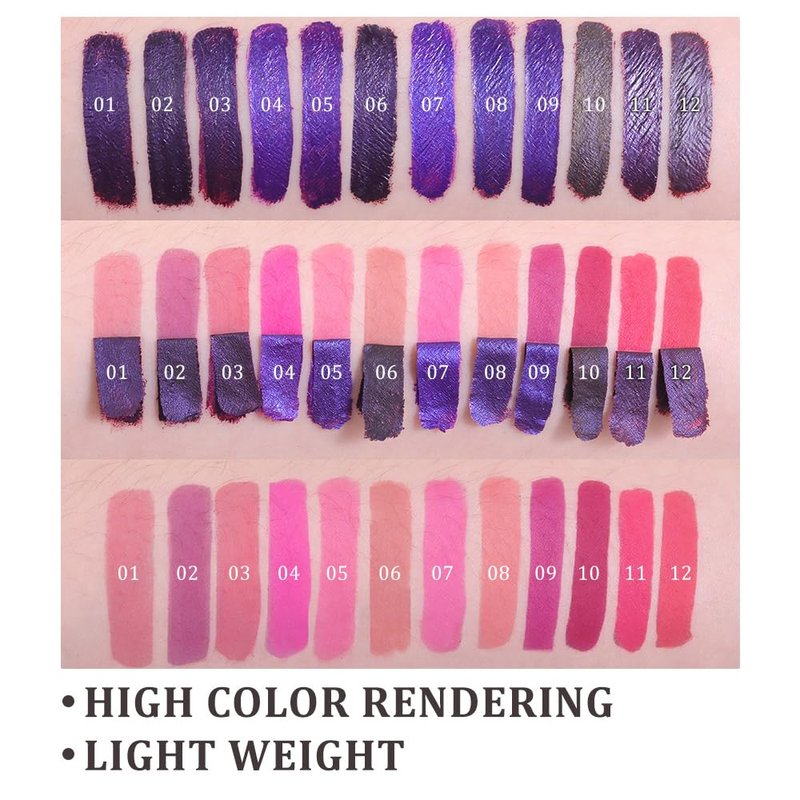 Kaely 3Pcs Lip Stain Peel Off Masque, Long Lasting Waterproof Smudge Proof Lip Tint, Non-Transfer Semi Permanent Lipliner Tattoo with Tweezer, Matte Finish, Vegan & Cruelty-Free, Set A-01+02+03