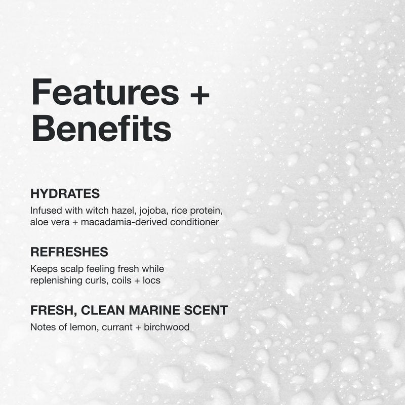 Paul Mitchell Refreshing Mist, Refreshes Scalp + Nourishes, For Curly + Coily Hair, 8.5 fl. oz
