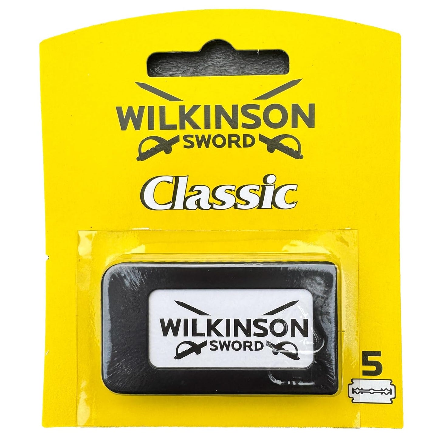 Wilkinson Sword Double Edge Safety Razor Blades - German Stainless Steel for Smooth Shaves | 100 Pack